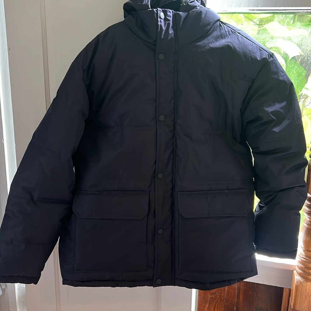 Falls Creek Men's Dark Puffer Jacket